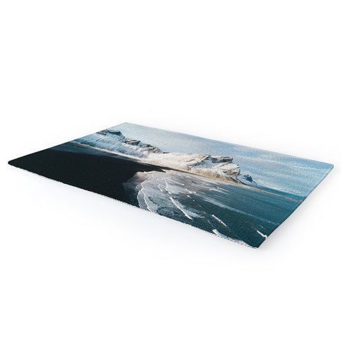 Michael Schauer Iceland Mountain Beach Area Rug