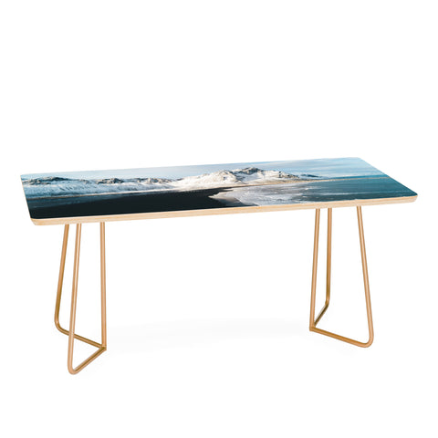 Michael Schauer Iceland Mountain Beach Coffee Table