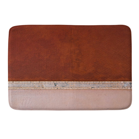 Michael Schauer Minimal and abstract aerial view Memory Foam Bath Mat