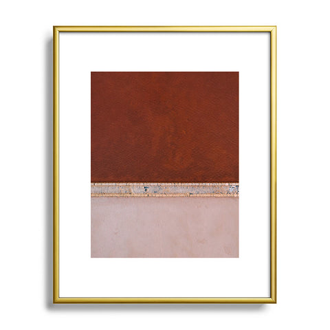 Michael Schauer Minimal and abstract aerial view Metal Framed Art Print