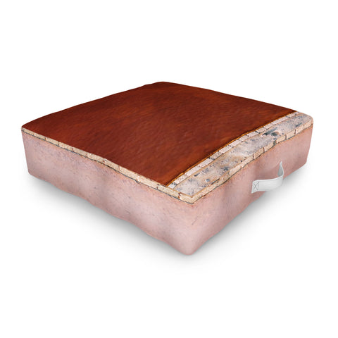 Michael Schauer Minimal and abstract aerial view Outdoor Floor Cushion