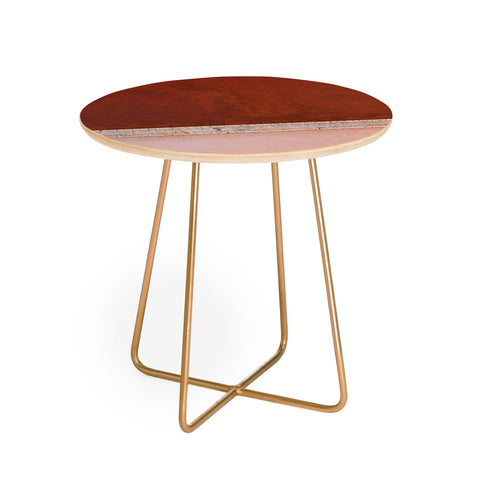 Michael Schauer Minimal and abstract aerial view Round Side Table