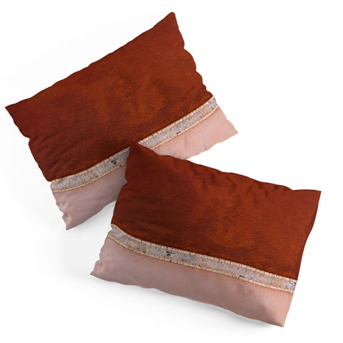 Michael Schauer Minimal and abstract aerial view Pillow Shams