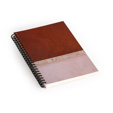 Michael Schauer Minimal and abstract aerial view Spiral Notebook