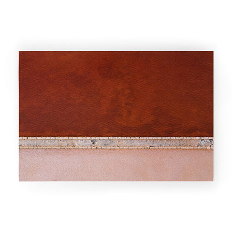 Michael Schauer Minimal and abstract aerial view Welcome Mat