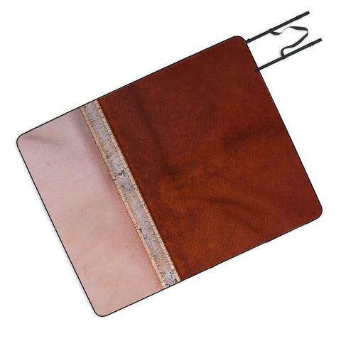 Michael Schauer Minimal and abstract aerial view Picnic Blanket