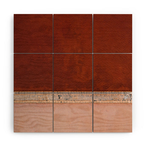 Michael Schauer Minimal and abstract aerial view Wood Wall Mural