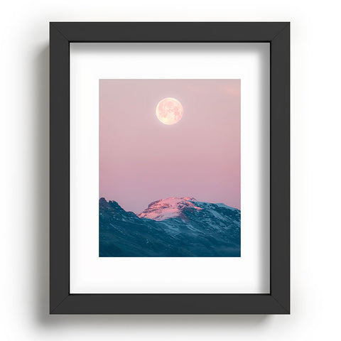 Michael Schauer Moon and the Mountains Recessed Framing Rectangle