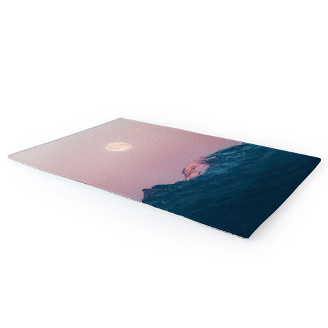 Michael Schauer Moon and the Mountains Area Rug