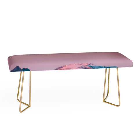 Michael Schauer Moon and the Mountains Bench