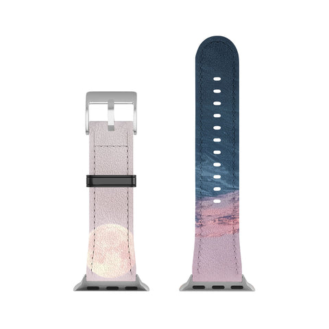 Michael Schauer Moon and the Mountains Apple Watch Band