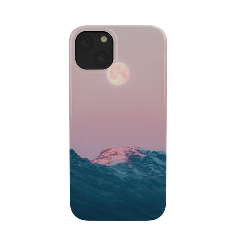 Michael Schauer Moon and the Mountains Phone Case