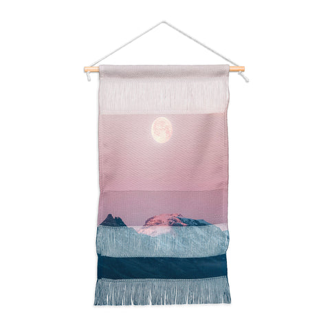 Michael Schauer Moon and the Mountains Wall Hanging Portrait