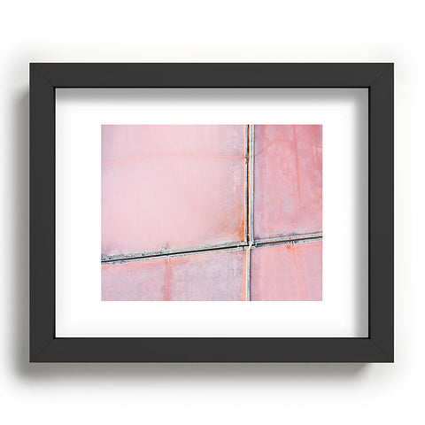 Michael Schauer Pink Salt Lake from above Recessed Framing Rectangle