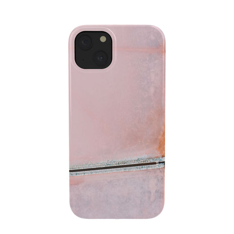 Michael Schauer Pink Salt Lake from above Phone Case