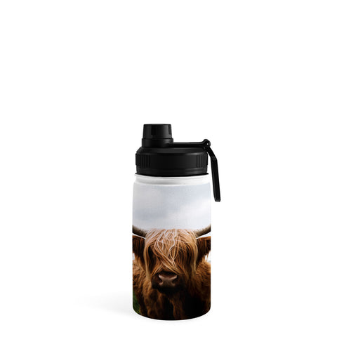 Michael Schauer Scottish Highland Cattle Water Bottle