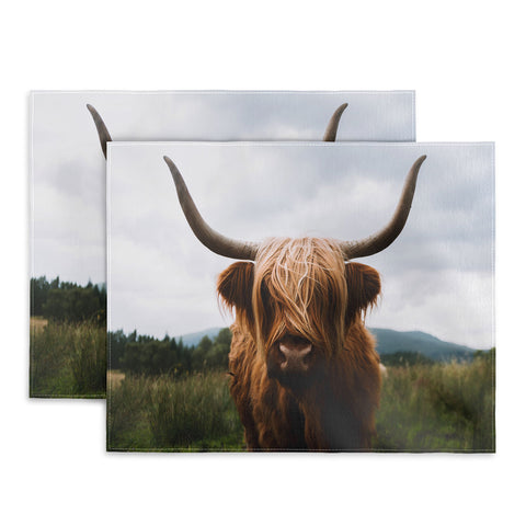 Michael Schauer Scottish Highland Cattle Placemat