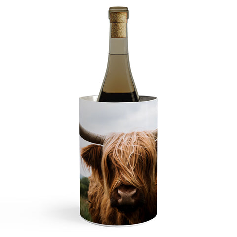 Michael Schauer Scottish Highland Cattle Wine Chiller