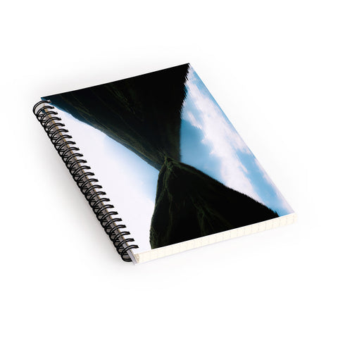 Michael Schauer Sky Symmetry Landscape Spiral Notebook