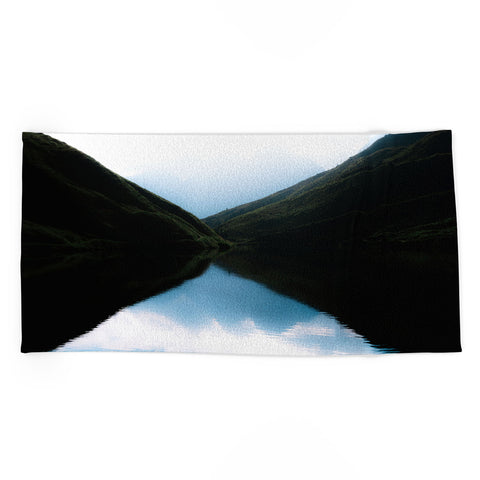 Michael Schauer Sky Symmetry Landscape Beach Towel
