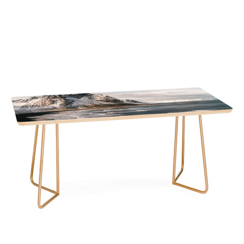 Michael Schauer Stokksnes Icelandic Mountain Beach Sunset Coffee Table