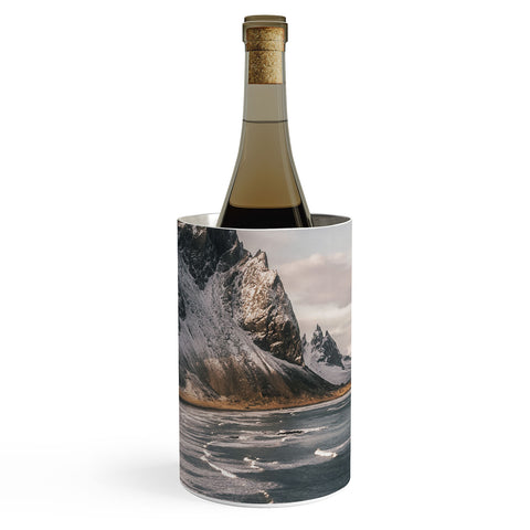 Michael Schauer Stokksnes Icelandic Mountain Beach Sunset Wine Chiller