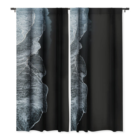 Michael Schauer Waves on a black sand beach Blackout Non Repeat