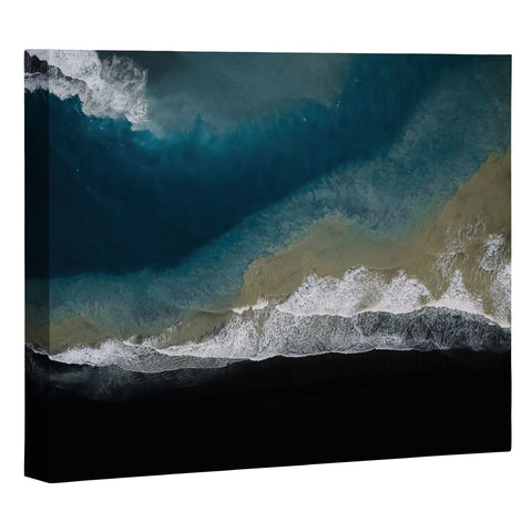 Michael Schauer Where the river meets the ocean Art Canvas