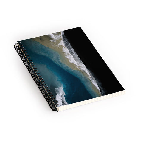 Michael Schauer Where the river meets the ocean Spiral Notebook