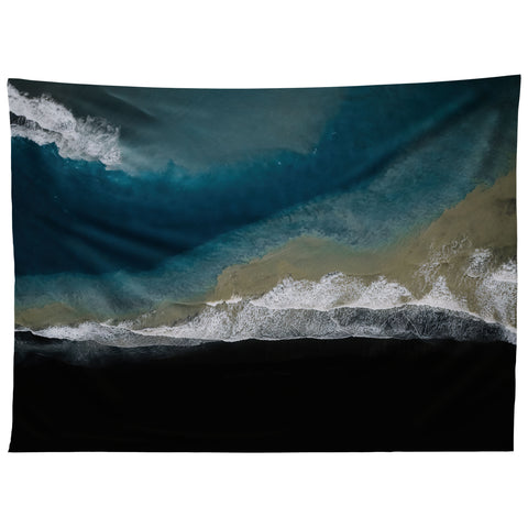 Michael Schauer Where the river meets the ocean Tapestry