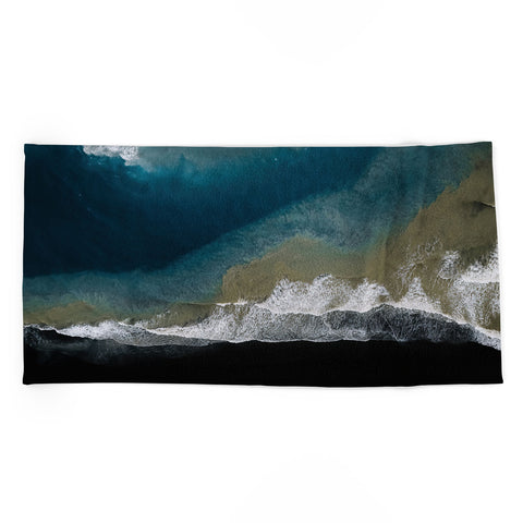 Michael Schauer Where the river meets the ocean Beach Towel