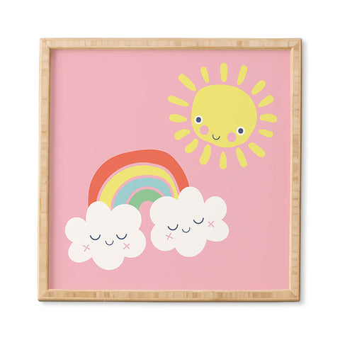 MICHELE PAYNE Fair Weather Friends Framed Wall Art