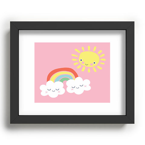 MICHELE PAYNE Fair Weather Friends Recessed Framing Rectangle