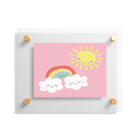 MICHELE PAYNE Fair Weather Friends Floating Acrylic Print