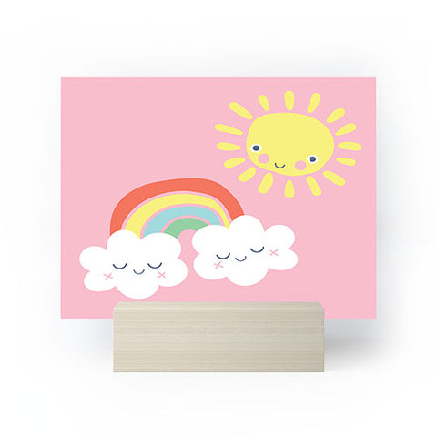 MICHELE PAYNE Fair Weather Friends Mini Art Print