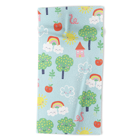 MICHELE PAYNE Fair Weather Friends Beach Towel