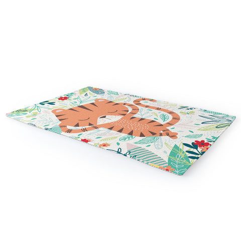 MICHELE PAYNE Sleeping Tiger Area Rug