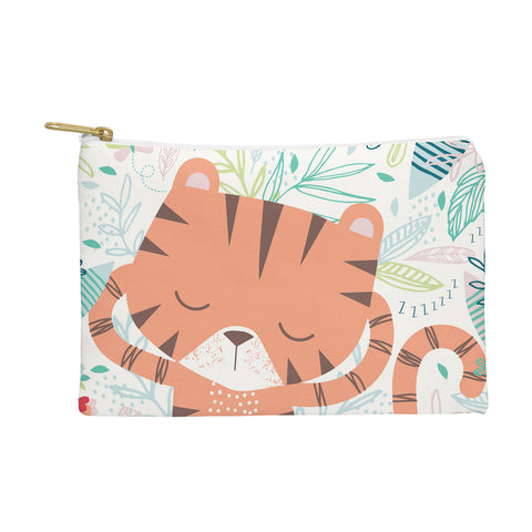 MICHELE PAYNE Sleeping Tiger Pouch