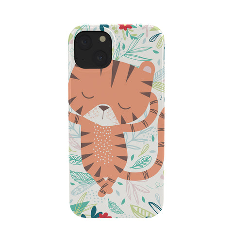 MICHELE PAYNE Sleeping Tiger Phone Case