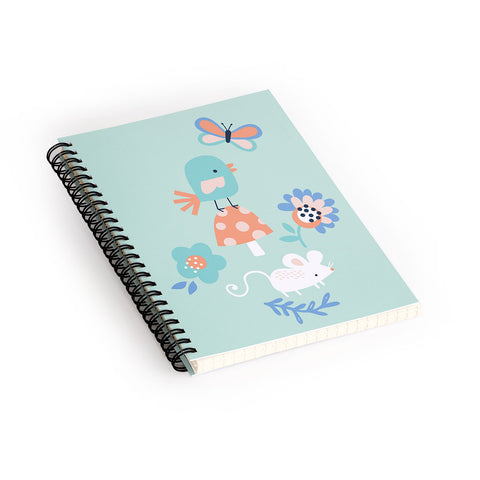 MICHELE PAYNE Spring Woods Spiral Notebook