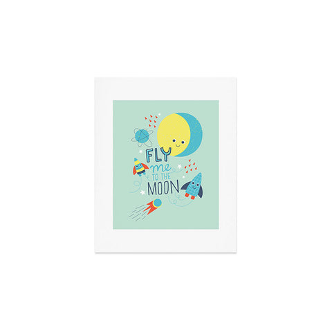 MICHELE PAYNE To The Moon And Back I Art Print