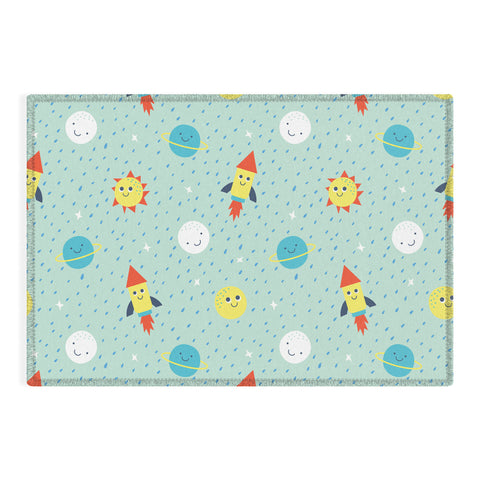 MICHELE PAYNE To The Moon And Back I Outdoor Rug