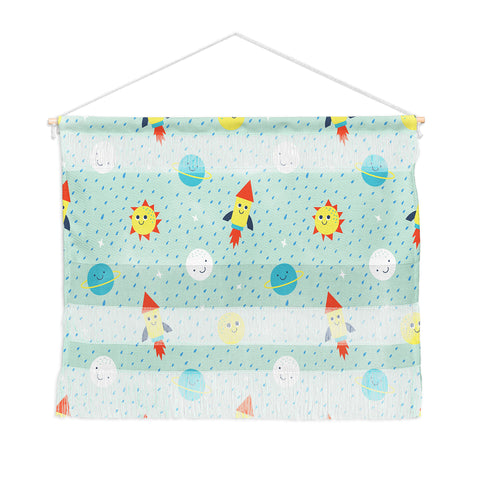 MICHELE PAYNE To The Moon And Back I Wall Hanging Landscape