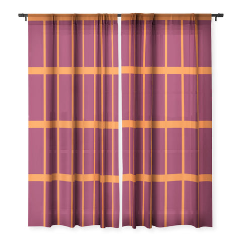 Miho chequered Sheer Non Repeat