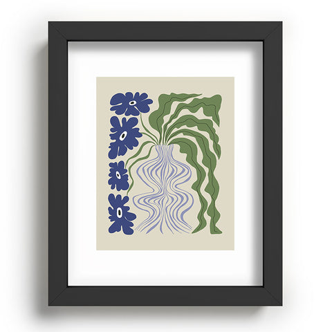 Miho Dropping leaf plant Recessed Framing Rectangle