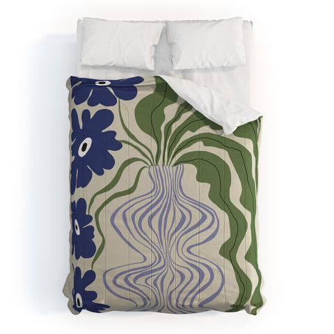 Miho Dropping leaf plant Comforter