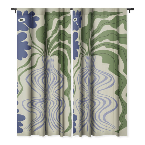 Miho Dropping leaf plant Blackout Non Repeat