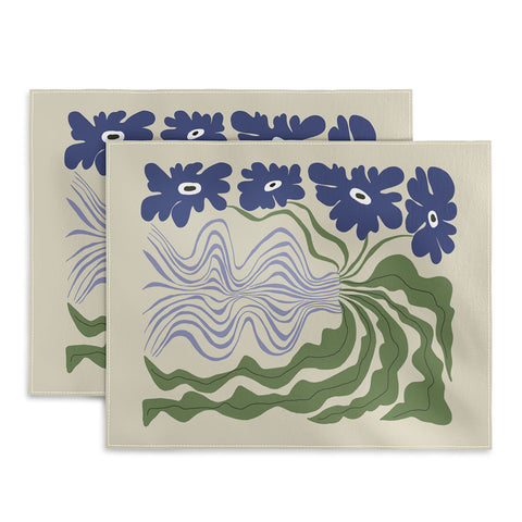 Miho Dropping leaf plant Placemat