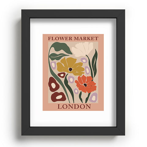 Miho flower market london Recessed Framing Rectangle