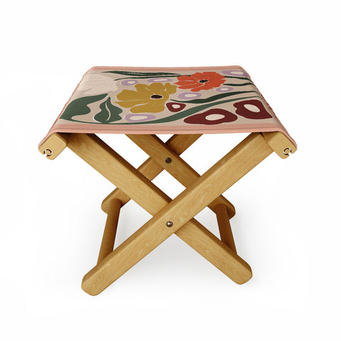 Miho flower market london Folding Stool
